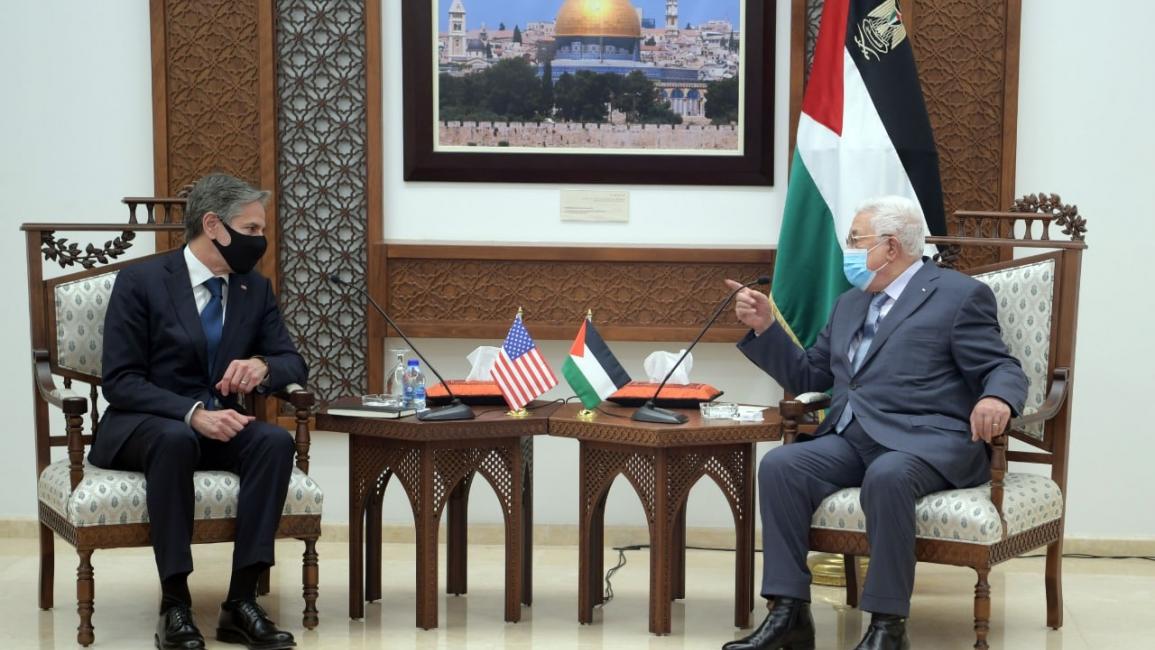 عباس يشكر الولايات المتحدة على المساعدات ويؤكد لبلينكن التزام الجانب الفلسطيني بالمقاومة الشعبية السلمية ونبذ العنف