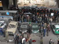 انفجار في وسط دمشق يودي بحياة 26 شخصا وجوبيه يرى ان المراقبين غير قادرين واستمرار الة القتل في صفوف المدنيين
