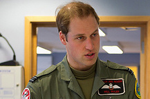 الأمير ويليام يصل جزر فوكلاند في الارجنتين في جولة لسلاح الجو الملكي البريطانية
