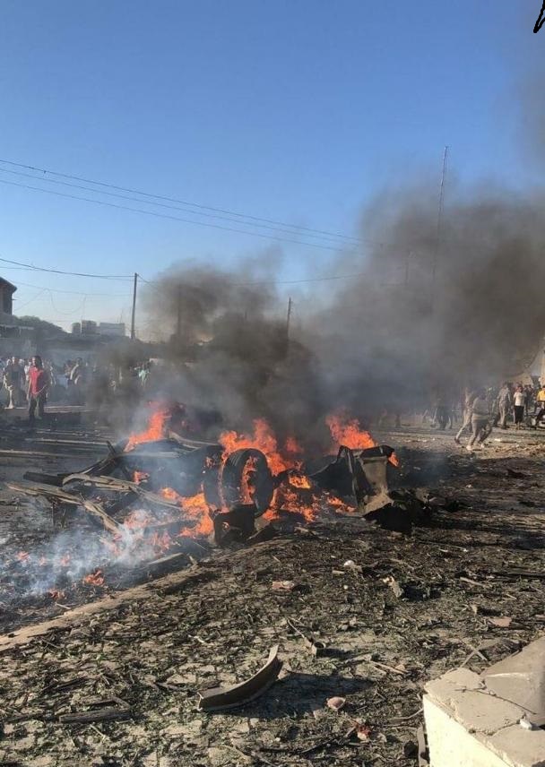 سبعة قتلى بتفجير سيارة مفخخة في شمال سورية ومقتل 5 في سيارة مفخخة في اعزاز