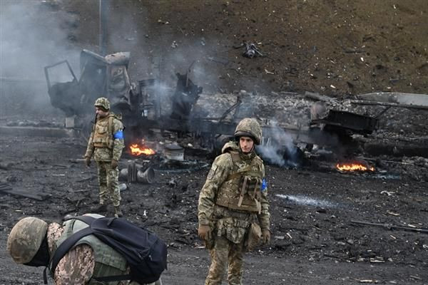 قصف على دونتيسك وبيربوك تدعو لتعزيز الدفاع الجوي الاوكراني